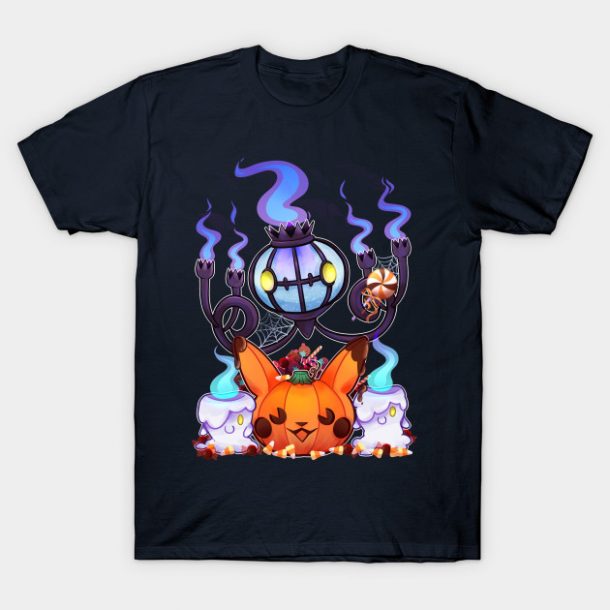 Ghostly Halloween Pokemon T-Shirt - The Shirt List