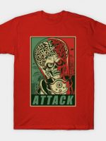 Attack! Green & Red T-Shirt