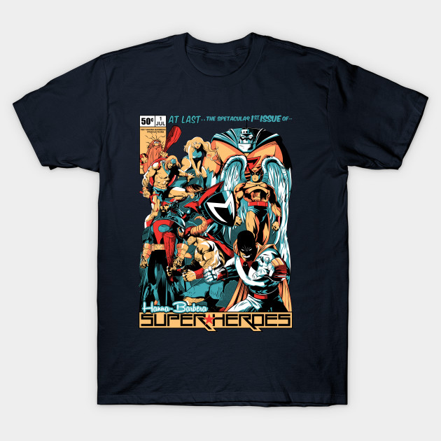 HANNA-BARBERA SUPER HEROES T-Shirt - The Shirt List