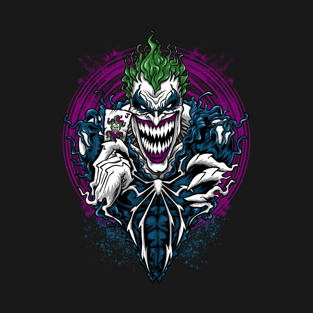 Venomous Joke - Joker/Venom T-Shirt - The Shirt List
