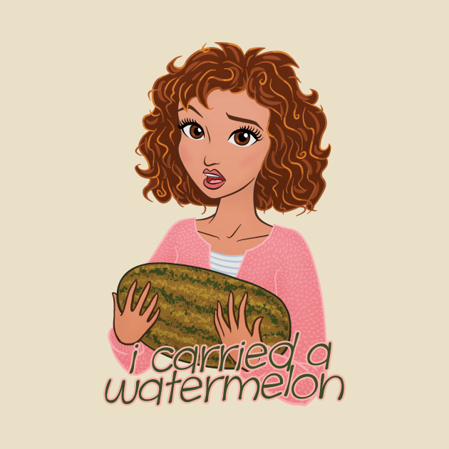 Wonderbaar I Carried a Watermelon - Dirty Dancing T-Shirt - The Shirt List NI-17