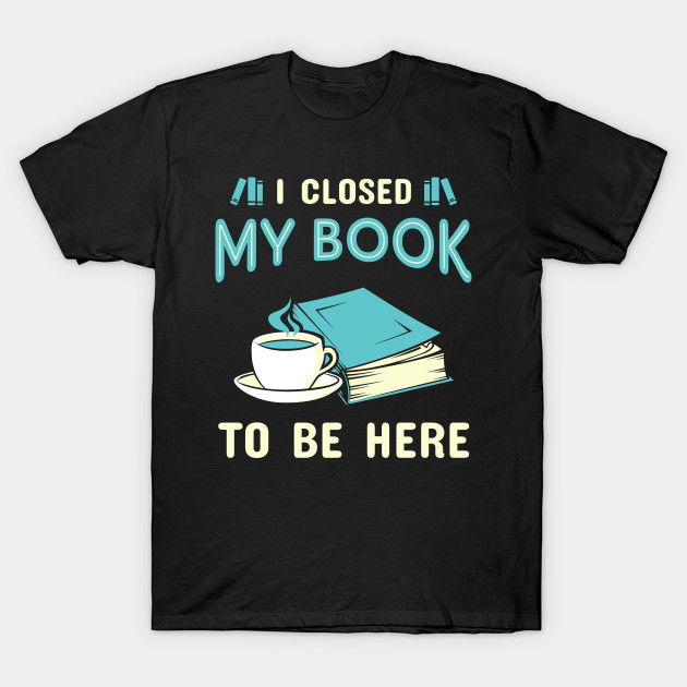 I Closed My Book. Funny Bookworm