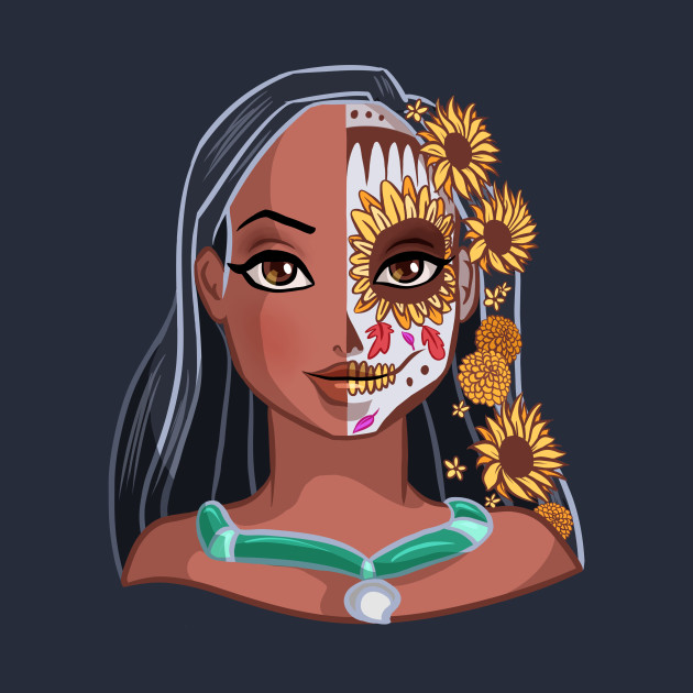 Sugar Skull Series: Pocahontas