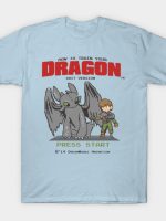 How To Train Your Dragon 8Bit Version T-Shirt