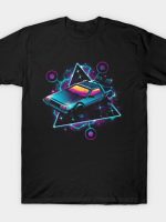 Retro Wave Time Machine T-Shirt