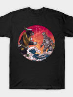 Duel in the Great Wave T-Shirt