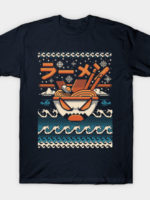 The Great Ramen off kanagawa Christmas T-Shirt