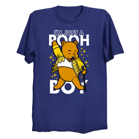 Pooh Inspired Freddie Mercury Parody Gift Pooh Boy Shirt Gift for Fans Pooh The Bear Disney Pooh Pooh Lovers Tee Winnie The Pooh