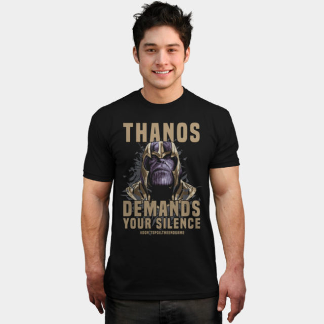 Thanos Demands Silence