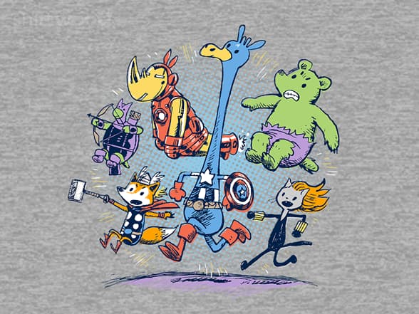 Animals Assemble! - Avengers T-Shirt - The Shirt List
