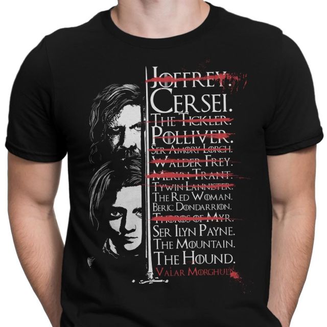 Arya's Prayer - Game of Thrones T-Shirt - The Shirt List