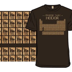 The Periodic Table of Hodor