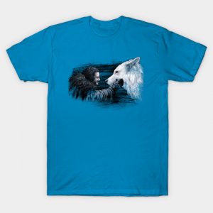 Jon Snow and Ghost T-Shirt