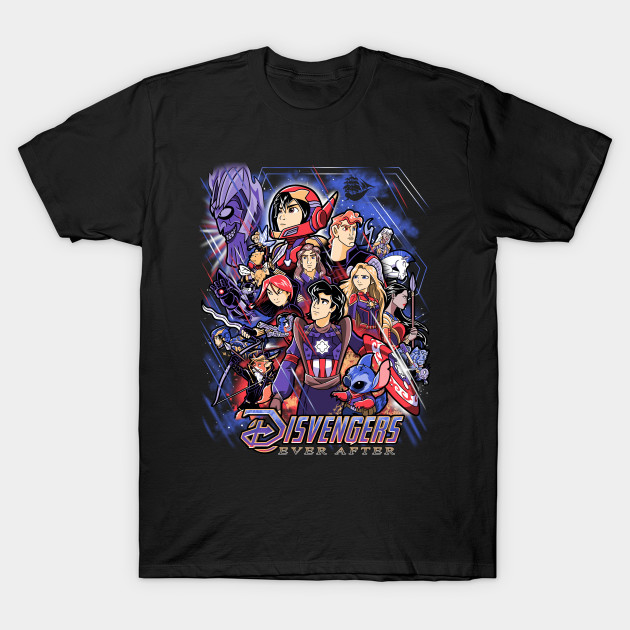 American Avengers Ever After Parody Shirt Style Tee Tshirt