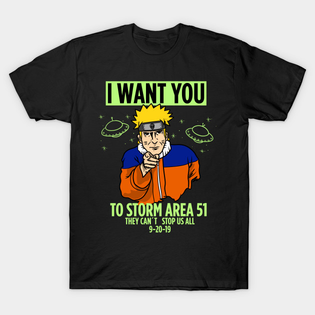 Storm Area 51 Naruto T-Shirt