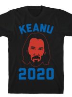 KEANU 2020 WHITE PRINT T-Shirt