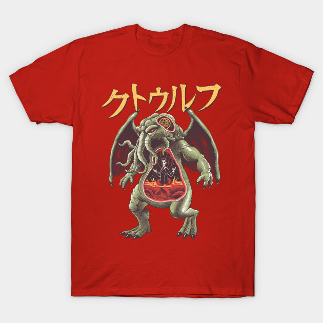 Kaiju Cthulhu - HP Lovecraft T-Shirt - The Shirt List