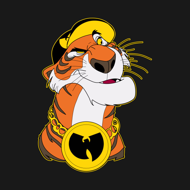 wu tang tiger style shirt