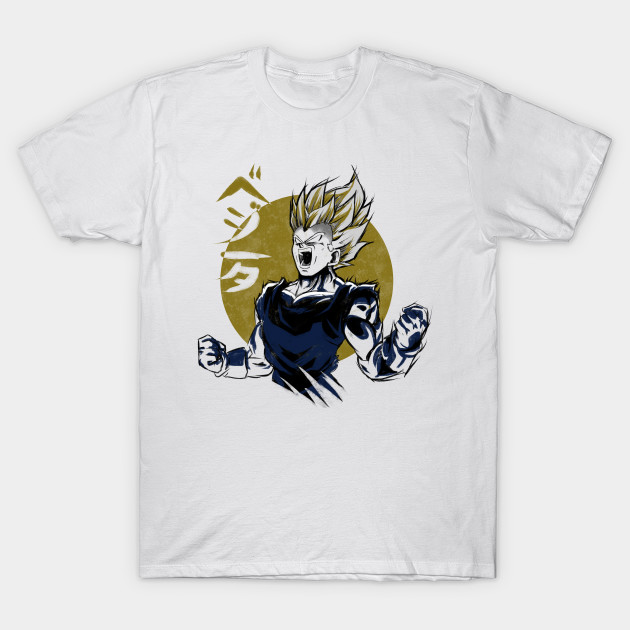 Golden Vegeta Dragon Ball Z T Shirt The Shirt List