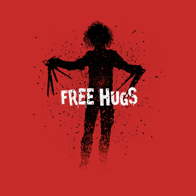 Scissorhands Free hugs