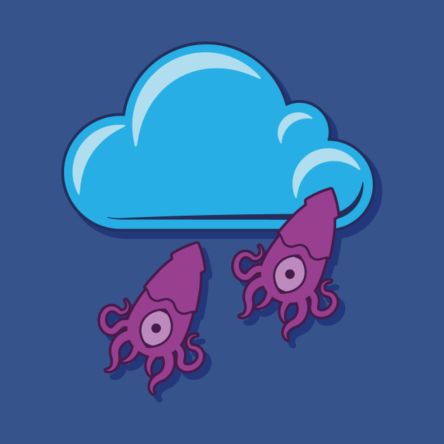 Cloudy with a chance of squidfall