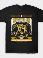 Mighty Brews - Yellow Saber-Toothed Tiger T-Shirt