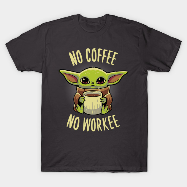 Baby Yoda Coffee T-Shirt