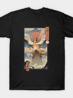 Fire Dragon Ukiyo-e T-Shirt