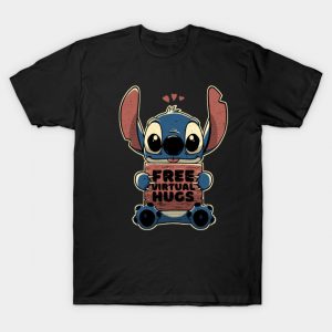 Stitch Free Virtual Hugs T-Shirt