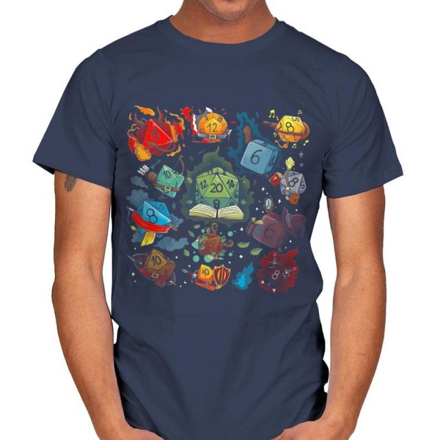 DICE WORLD - Game Dice T-Shirt by vale.vfKff - The Shirt List