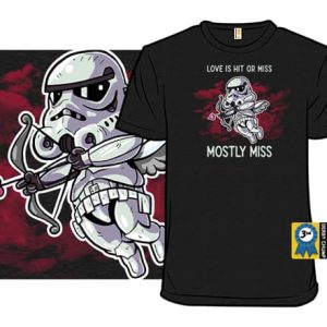 Love Is Mostly Miss Stormtrooper T-Shirt