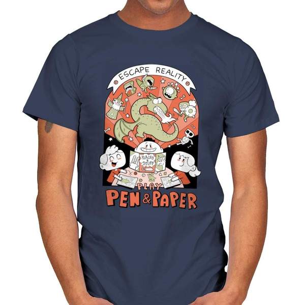 ESCAPE REALITY, PLAY PEN AND PAPER T-Shirt