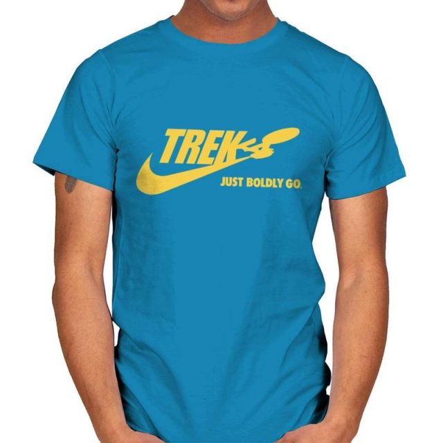 JUST BOLDLY GO - Star Trek T-Shirt