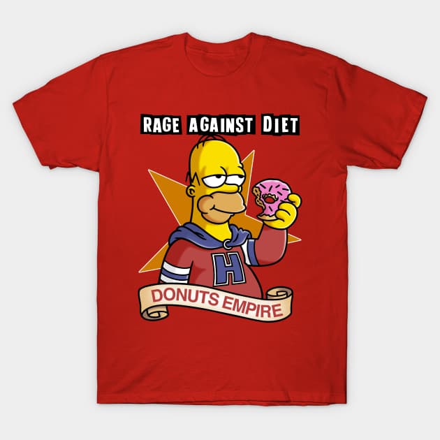 Homer Simpson - Donuts Empire T-Shirt