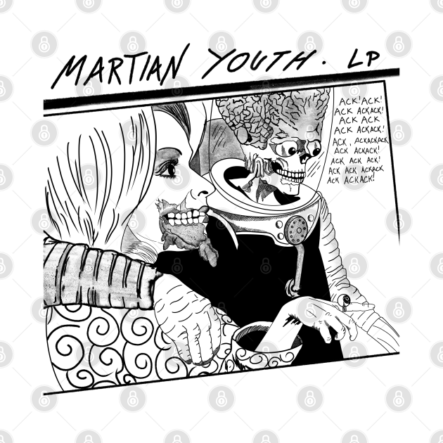 Martian Youth LP (white)