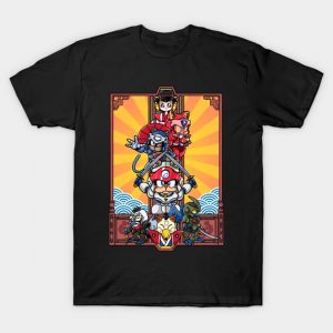Samurai Pizza Cats T-Shirt