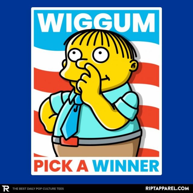 Ralph Wiggum PICK A WINNER T-Shirt