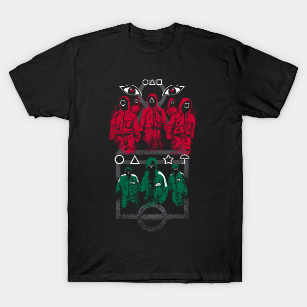 Red Green - Squid Game T-Shirt