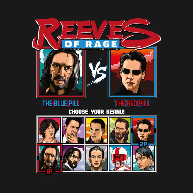 Keanu Reeves of Rage