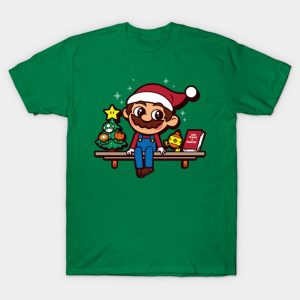 No Elf on the Shelf Mario T-Shirt
