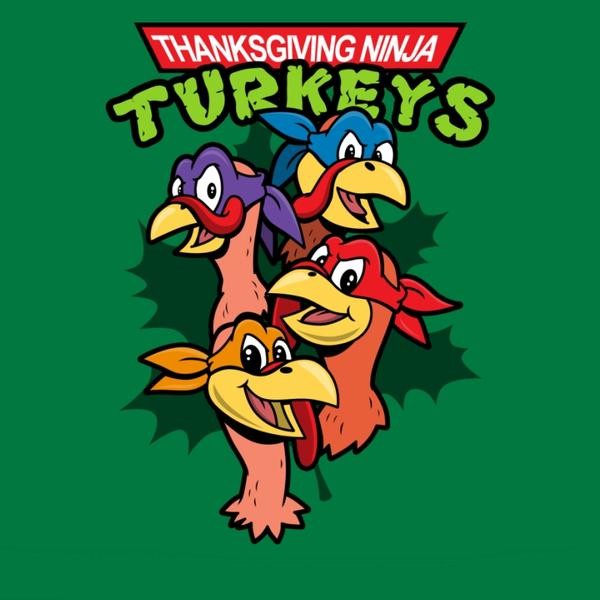 Thanksgiving Ninja Turkeys