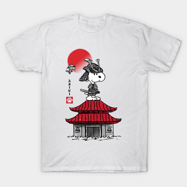 Beagle samurai Snoopy T-Shirt