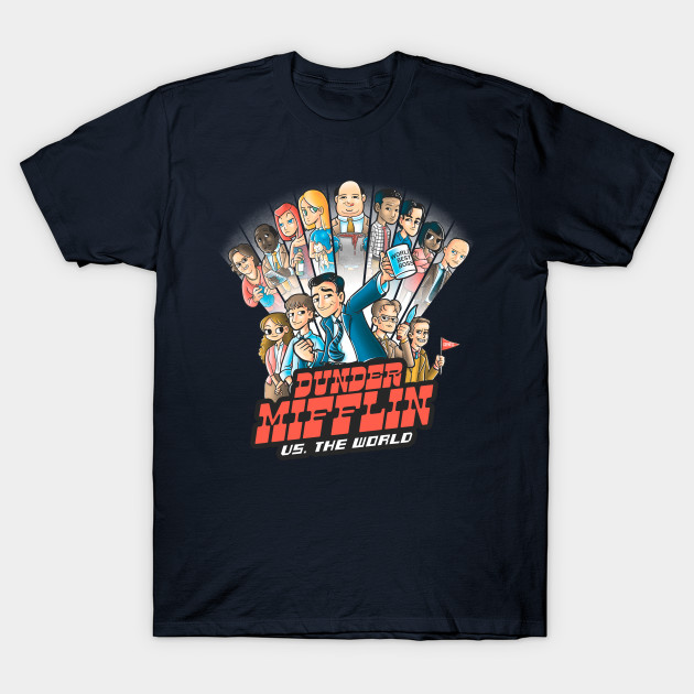 Dunder Mifflin vs the world T-Shirt