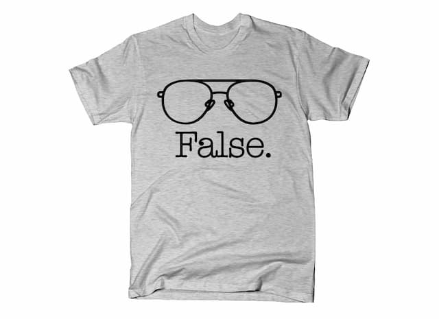Dwight Schrute False Glasses T-Shirt 