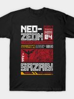 Neo Zeon - Mobile Suit Sazabi T-Shirt