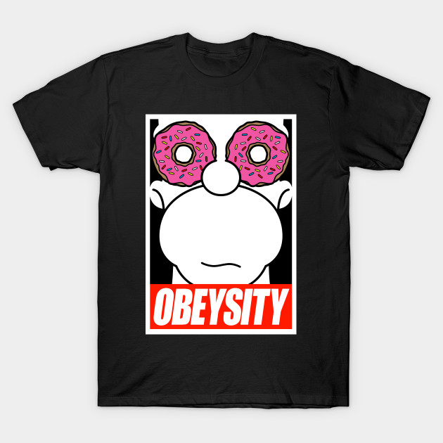 Obeysity - Homer Simpson T-Shirt