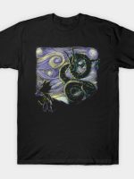 Shenron in the starry night T-Shirt