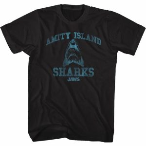 Amity Island Sharks Jaws T-Shirt