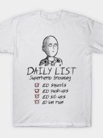 Daily list by Saitama T-Shirt