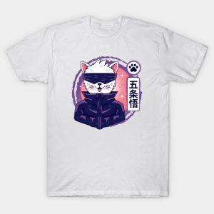 Jujutsu Kaisen Gojo Cat T-Shirt